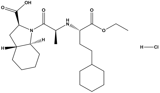 Trandolapril EP Impurity C \ Trandolapril USP RC C \ Hexahydro Trandolapril HCl \ Cyclohexyl Trandolapril HCl
